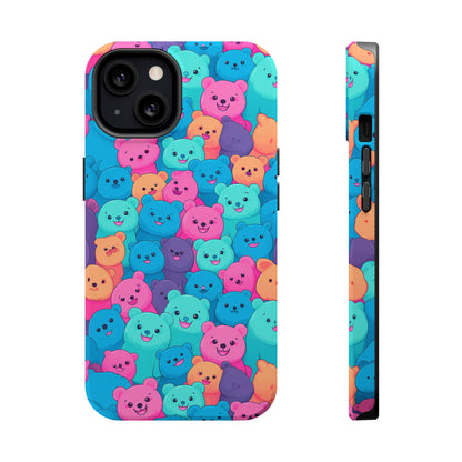 Cheerful Bear Party (iPhone MagSafe Case)Cheerful Bear Party MagSafe Durable Case: Style Meets Protection 📱✨
Upgrade your device with Rima Cheerful Bear Party MagSafe Durable Case. This case isn’t just aboRimaGallery