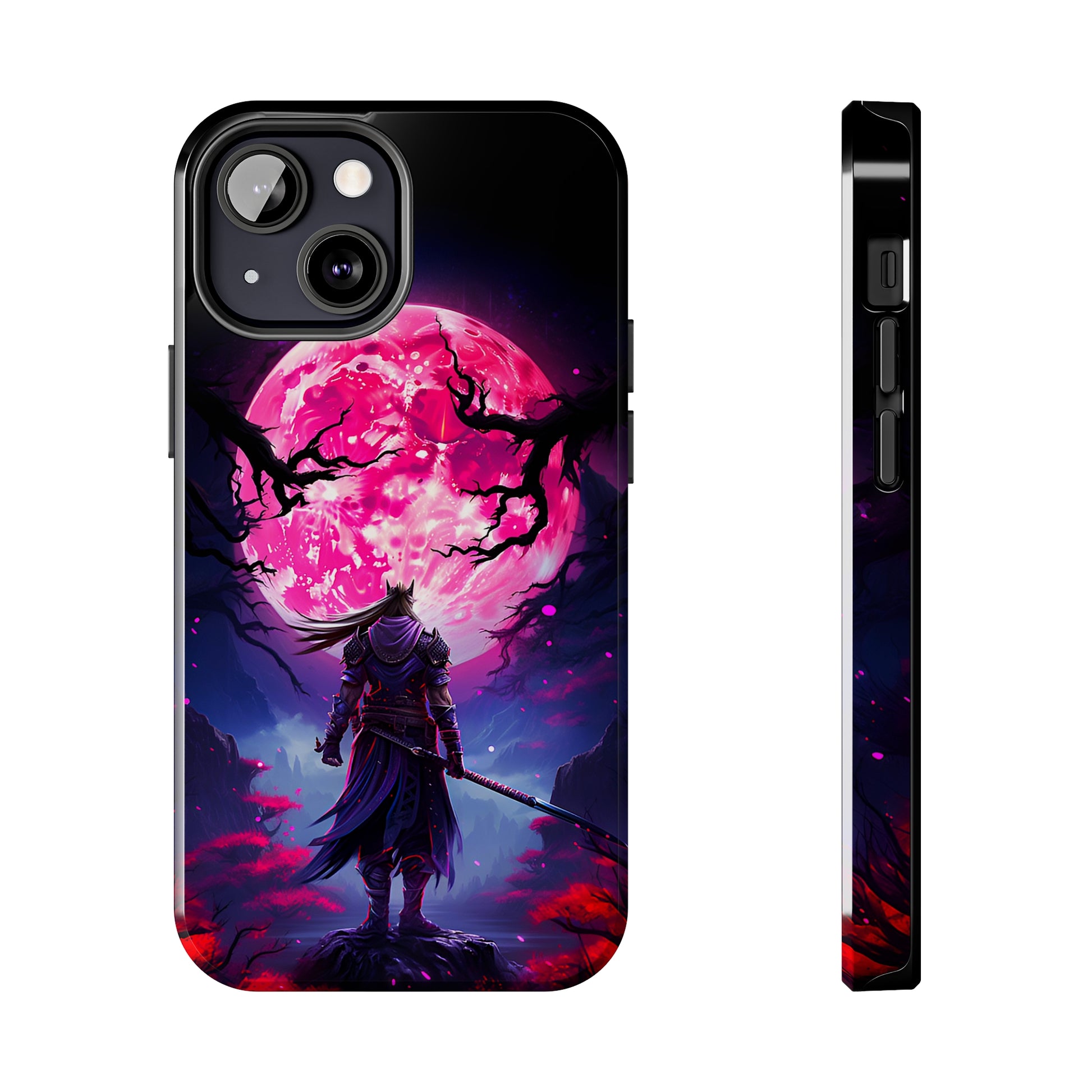 Crimson Moon Warrior (iPhone Case 11-15)RIMA Tough Phone Case: Unmatched Style &amp; Protection for iPhone 11, 12, 13, 14, &amp; 15 🛡️📱
Product Description:
Discover the RIMA Tough Phone Case, exclusivelRimaGallery