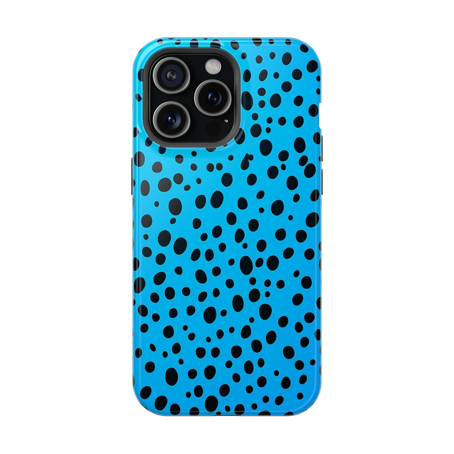 Dotted Delight - Sky Blue (iPhone MagSafe Case)Elevate your iPhone's style with a Sky Blue surface with scattered dark dots and a MagSafe Case, offering robust protection, MagSafe compatibility, and a choice of mRimaGallery