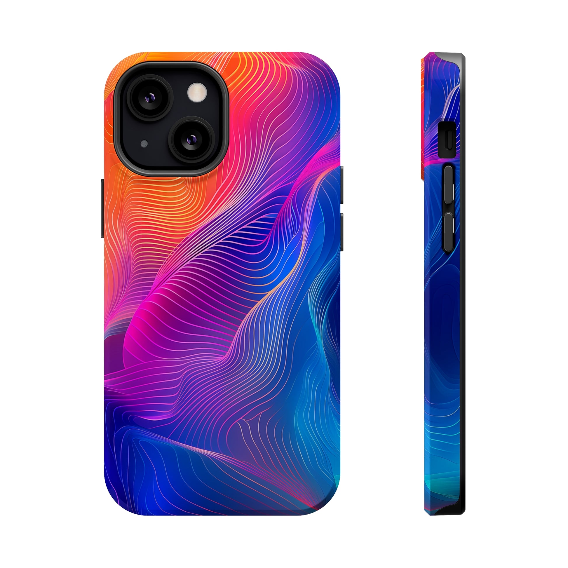 Colorflow Essence (iPhone MagSafe Case)Rima Gallery presents the exclusive Psychedelic Flow MagSafe Durable Case For iphone 13, 14, 15, Pro, Max. Upgrade to our iPhone 13-15 MagSafe Case: Dual-layer proteRimaGallery