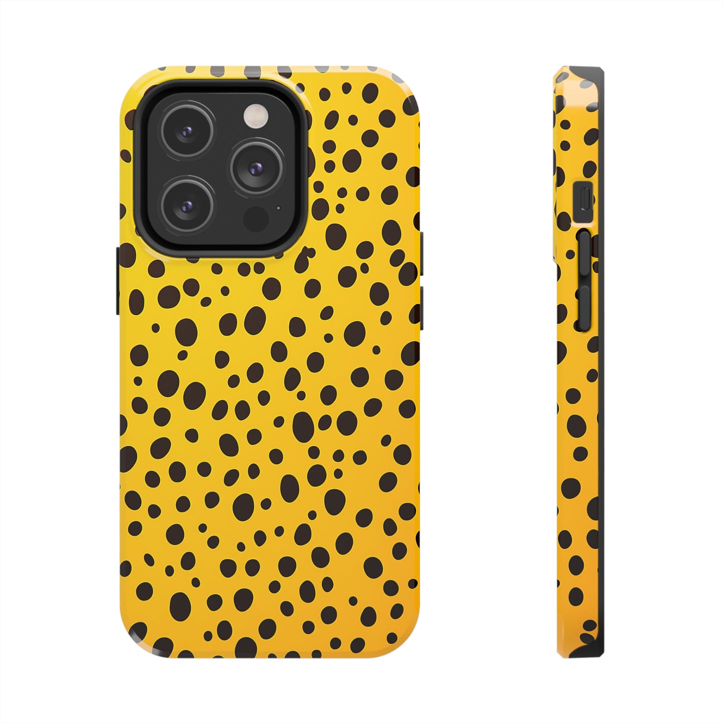 Dotted Delight - Yellow (iPhone Case 11-15)