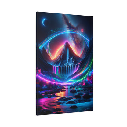 Celestial Cascades (Canvas)Celestial Cascades (Canvas  Matte finish, stretched, with a depth of 1.25 inches)
Make an art statement with RimaGallery's responsibly made canvases. Eco-friendly coRimaGallery