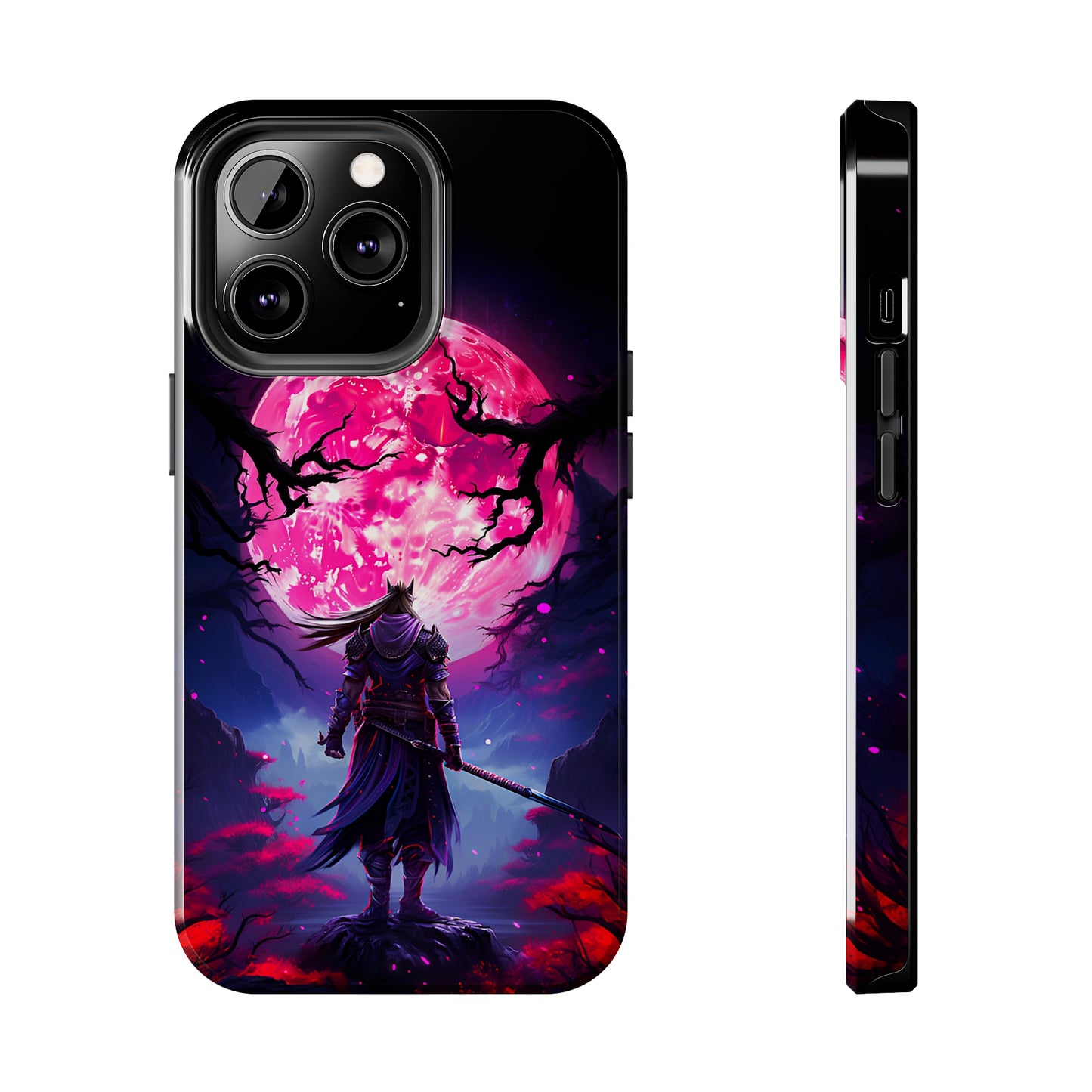 Crimson Moon Warrior (iPhone Case 11-15)RIMA Tough Phone Case: Unmatched Style &amp; Protection for iPhone 11, 12, 13, 14, &amp; 15 🛡️📱
Product Description:
Discover the RIMA Tough Phone Case, exclusivelRimaGallery