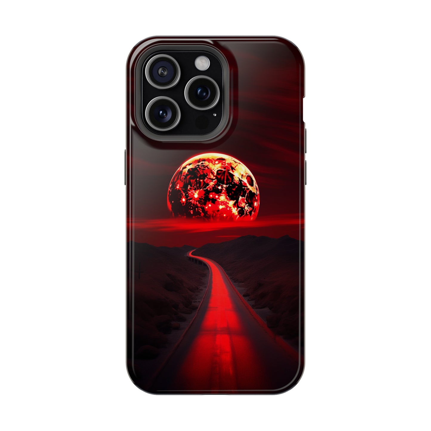 Crimson Eclipse (iPhone MagSafe Case)