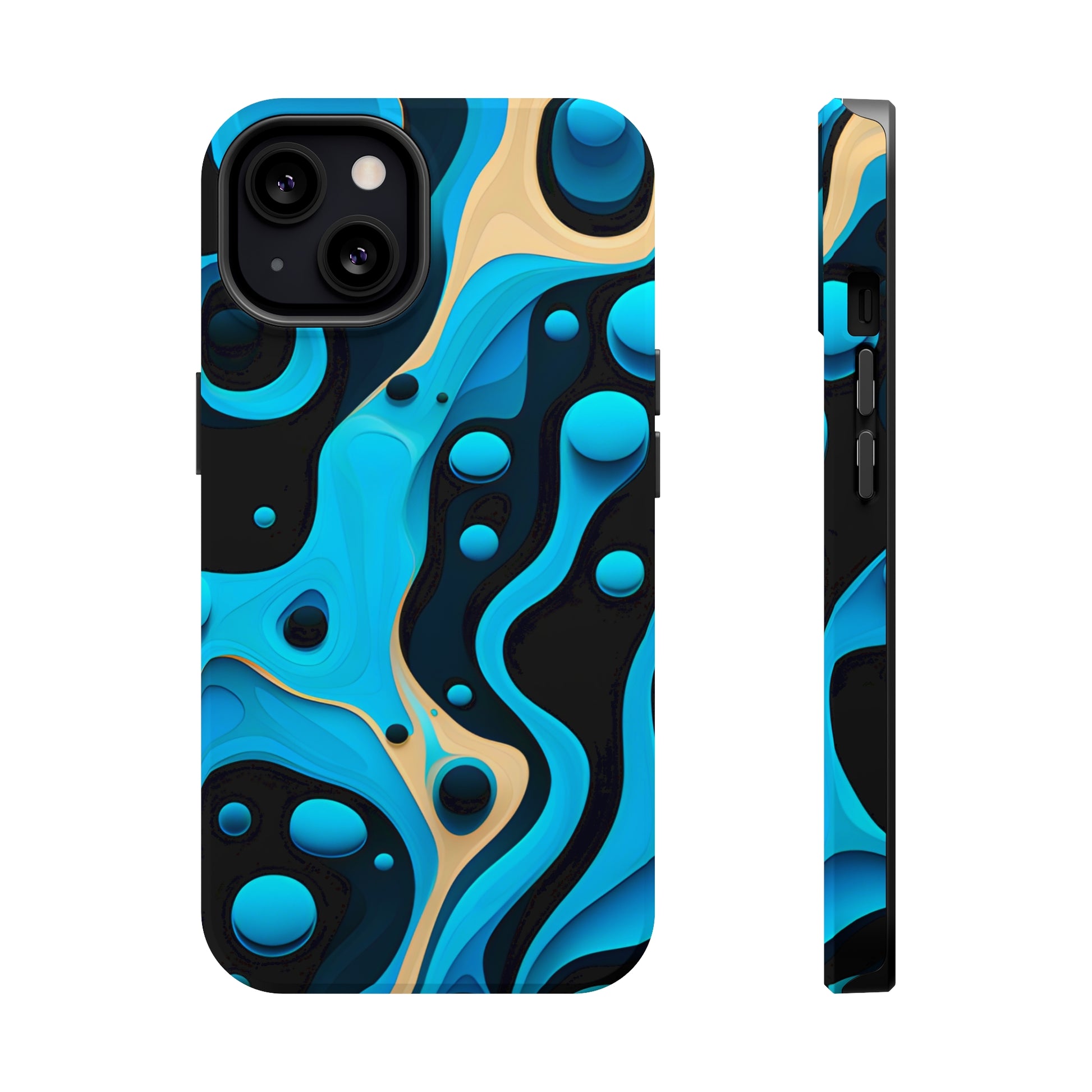 Flowing Shapes Harmony (iPhone MagSafe Case)Flowing Shapes Harmony MagSafe Durable Case: Style Meets Protection 📱✨
Upgrade your device with Rima Gallery's Flowing Shapes Harmony MagSafe Durable Case. This casRimaGallery