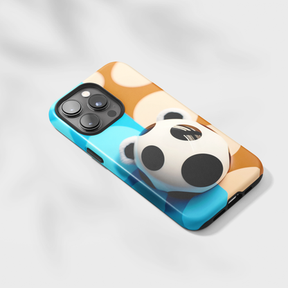 Panda Bear (iPhone Case 11-15)Revolutionize your iPhone's look and feel with RIMA Tough Phone Case – ultimate protection meets elegant style for iPhone 11-15. Grab yours now! 🛡️📱RimaGallery