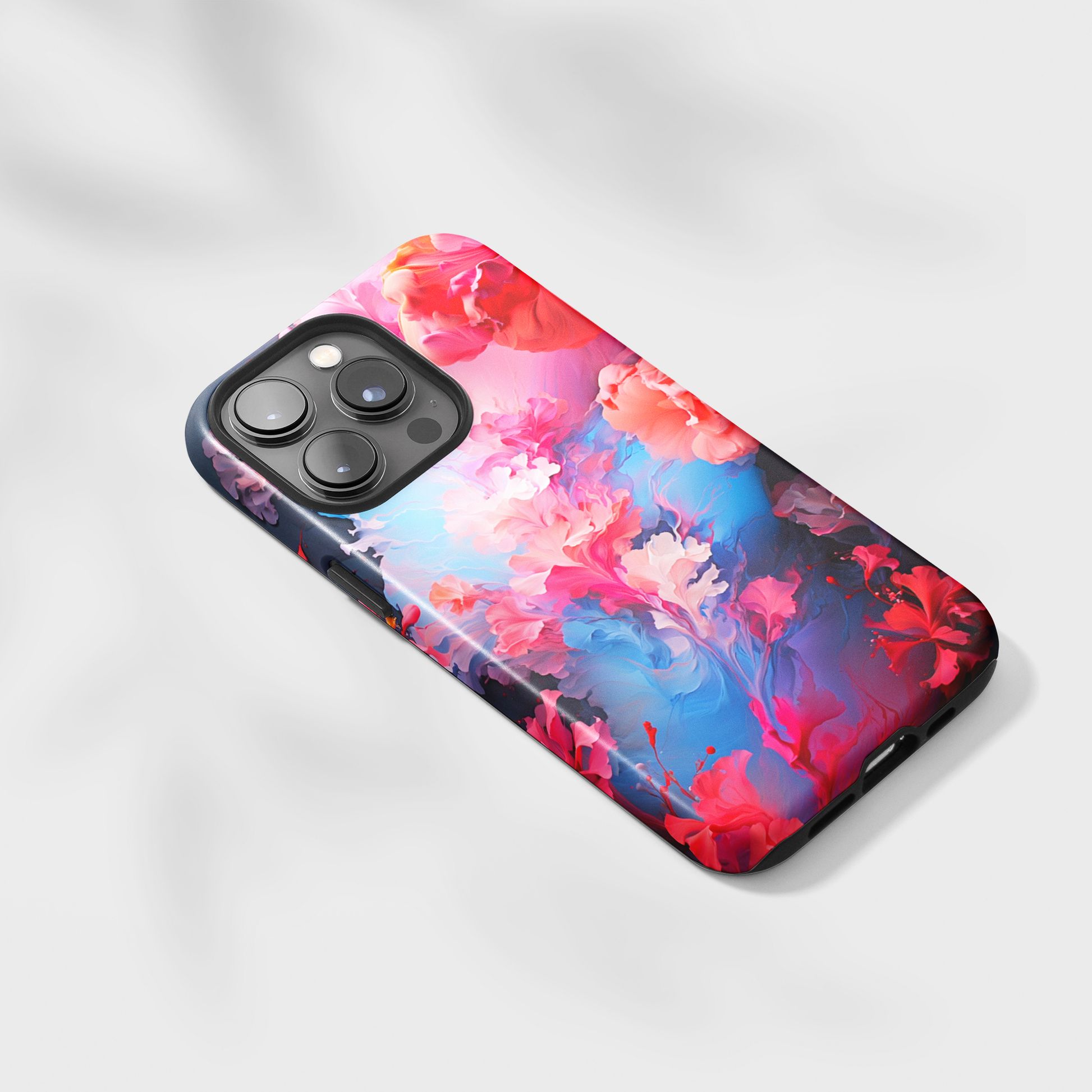 Floral Harmony (iPhone Case 11-15)RIMA Tough Phone Case: Unmatched Style &amp; Protection for iPhone 11, 12, 13, 14, &amp; 15 🛡️📱
Product Description:
Discover the RIMA Tough Phone Case, exclusivelRimaGallery