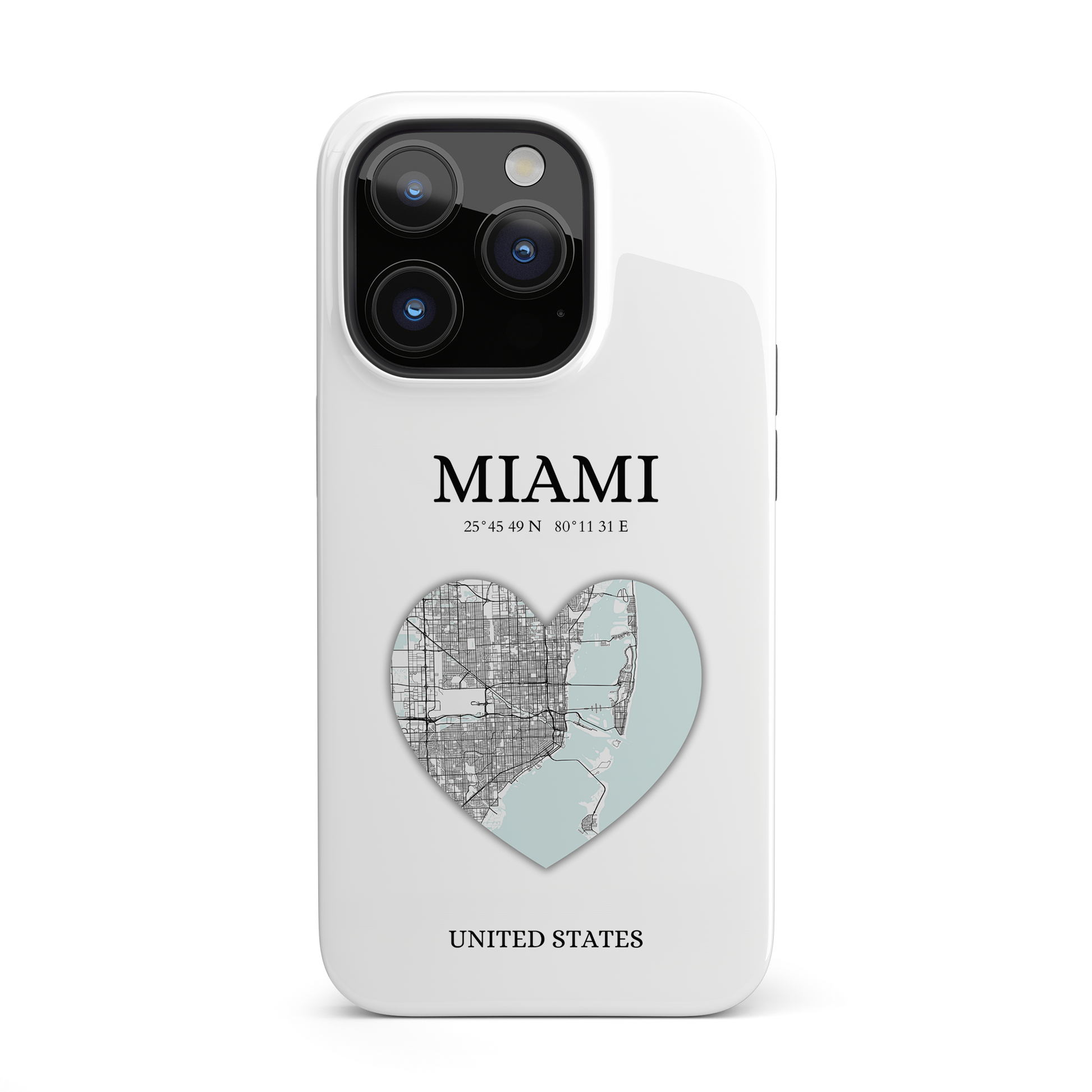 Miami Heartbeat - White (iPhone Case 11-15)Elevate your iPhone's style with Rima's Miami Heartbeat case. Sleek, durable protection for models 11-15. Free US shipping.RimaGallery