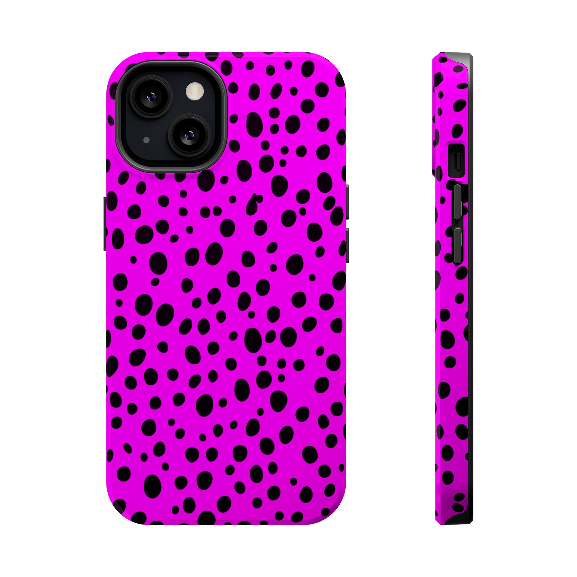 Dotted Delight - Purple (iPhone MagSafe Case)Elevate your iPhone's style with a Purple surface with scattered dark dots and a MagSafe Case, offering robust protection, MagSafe compatibility, and a choice of matRimaGallery