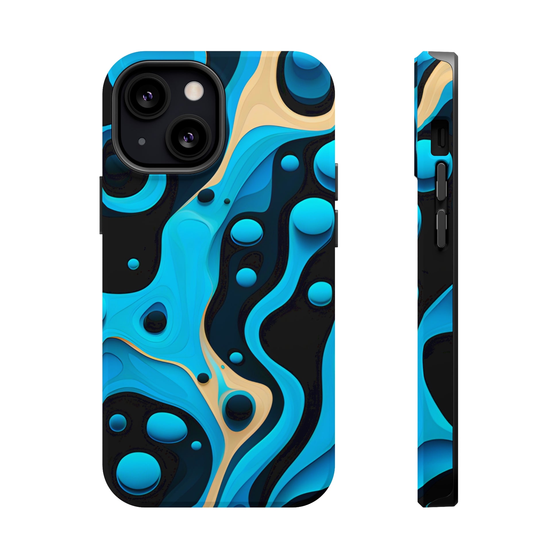 Flowing Shapes Harmony (iPhone MagSafe Case)Flowing Shapes Harmony MagSafe Durable Case: Style Meets Protection 📱✨
Upgrade your device with Rima Gallery's Flowing Shapes Harmony MagSafe Durable Case. This casRimaGallery