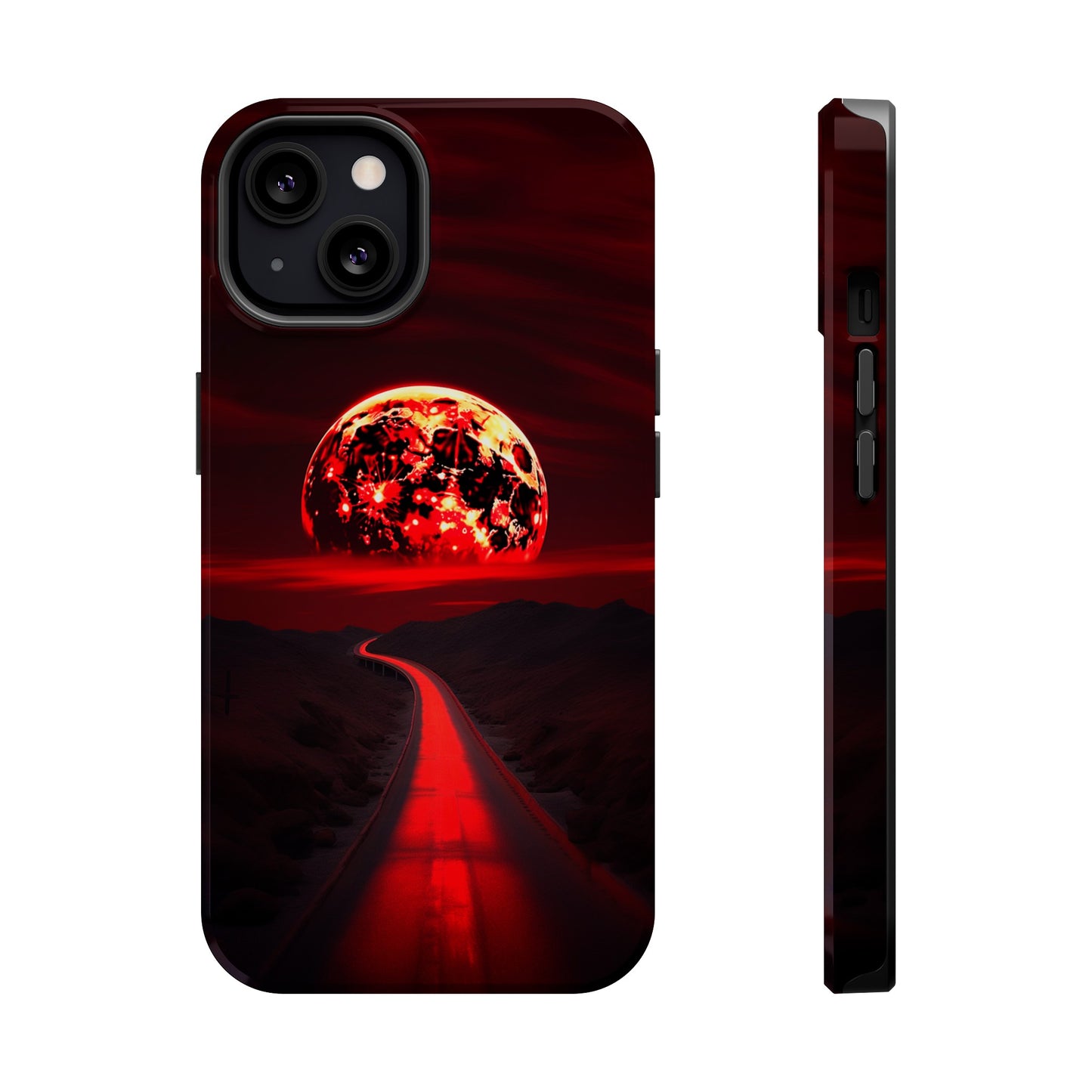 Crimson Eclipse (iPhone MagSafe Case)