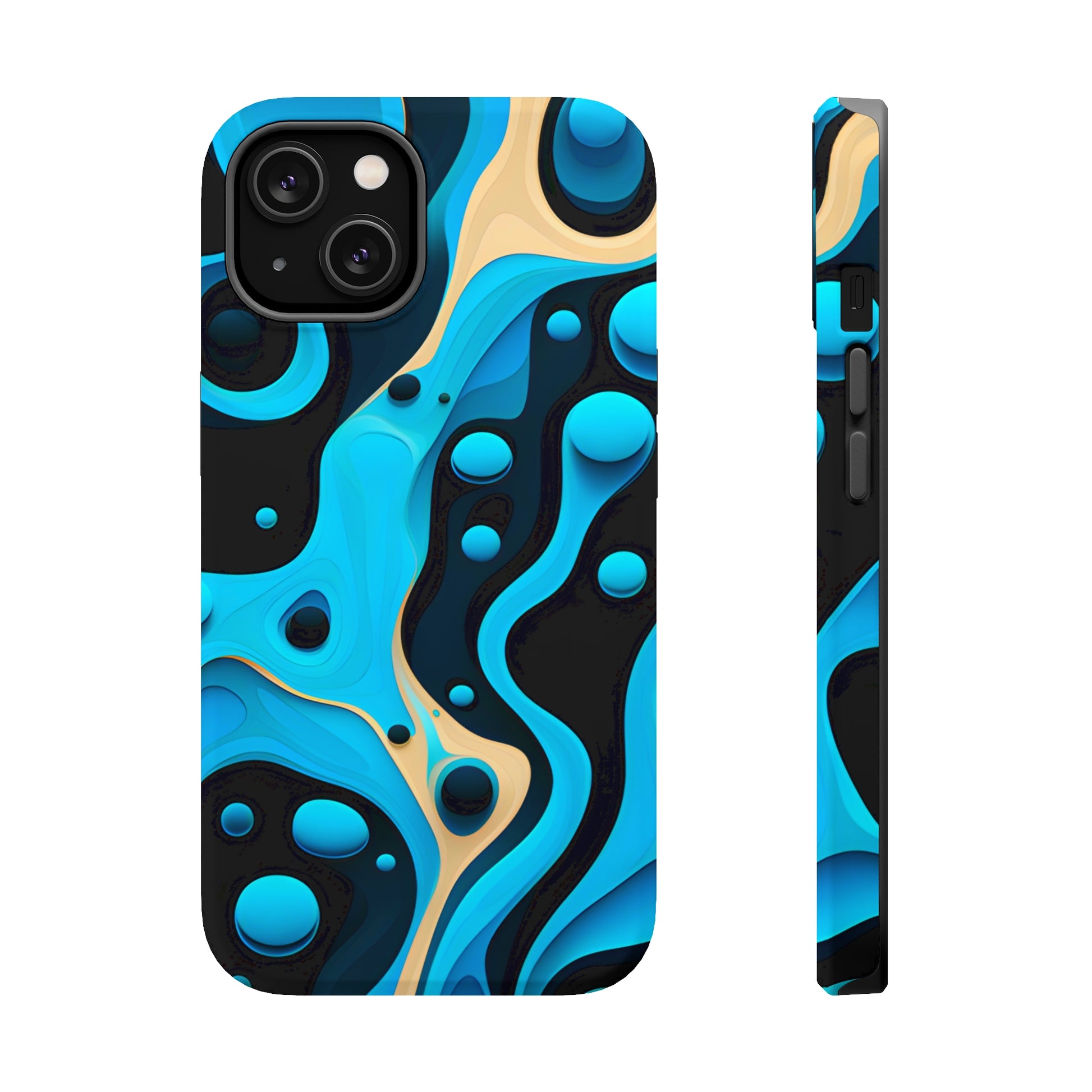 Flowing Shapes Harmony (iPhone MagSafe Case)Flowing Shapes Harmony MagSafe Durable Case: Style Meets Protection 📱✨
Upgrade your device with Rima Gallery's Flowing Shapes Harmony MagSafe Durable Case. This casRimaGallery