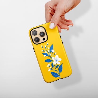 Indigo Bloom (iPhone MagSafe Case)Upgrade your phone's safety and style with Rima Gallery's Boo Beauty MagSafe Case. Dual-layer protection meets stunning design. Shop now for seamless MagSafe compatiRimaGallery