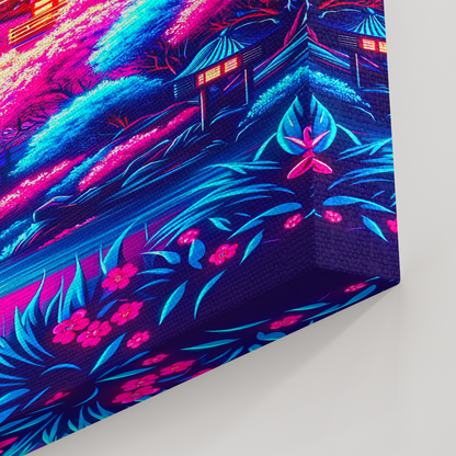 Neon Blossom Dreams (Canvas)Neon Blossom Dreams (Canvas  Matte finish, stretched, with a depth of 1.25 inches)
Struggling with low-quality canvases? Switch to RimaGallery! Our canvases are moreRimaGallery