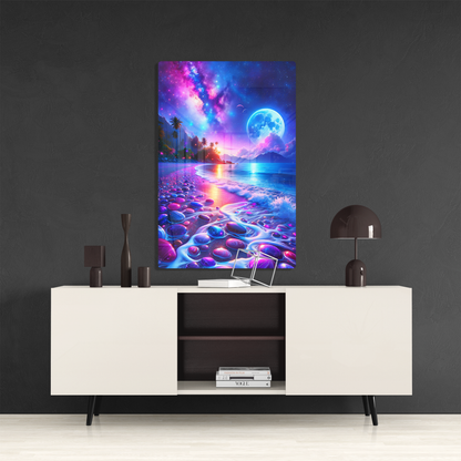 Moonglade Mirage (Acrylic)Make a design statement with Moonglade Mirage acrylic prints from RimaGallery. The sleek 1⁄4" acrylic material creates a glass-like illusion for your wall art. PrintRimaGallery