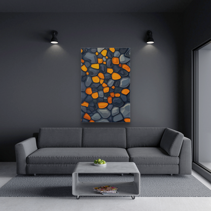 Amber Mosaic (Canvas)Amber Mosaic at RimaGallery, a premium, eco-friendly canvas celebrating quality and sustainability. Elevate your space with vibrant, lasting artRimaGallery