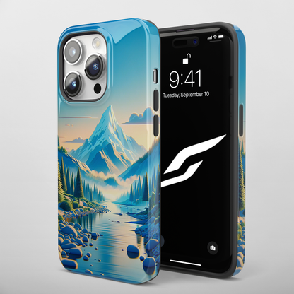 Alpine Serenity (iPhone Case 11-15)Upgrade Your iPhone with RIMA's Tough Case: Combining sleek style and unmatched protection for iPhone 11-15 models. Durable, fashionable, and eco-friendly. Shop now RimaGallery