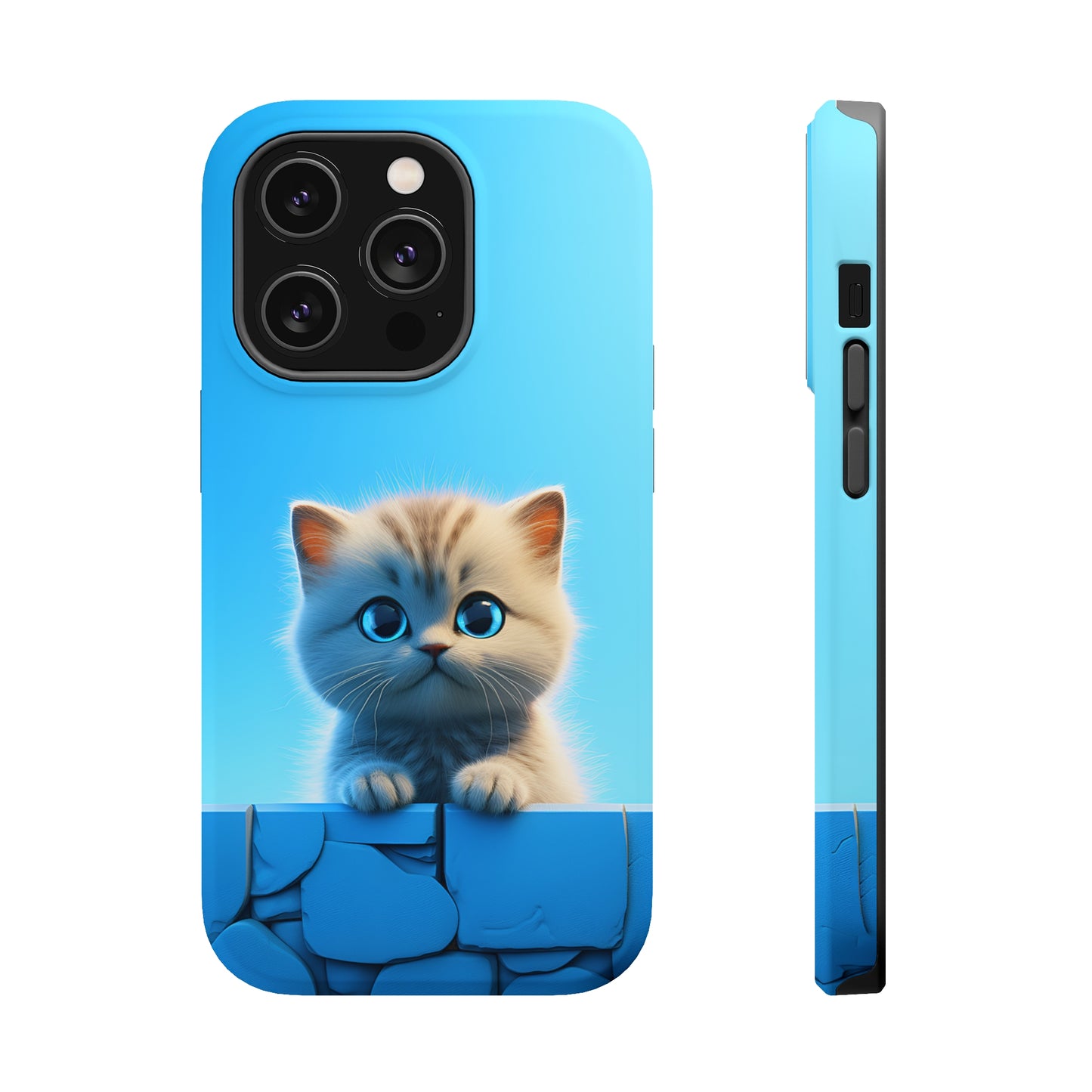 Cute Cat in Blue Sky MagSafe Durable Case: Style Meets Protection 📱✨
Upgrade your device with Rima Gallery's Cute Cat in Blue Sky MagSafe Durable Case. This case is-Blue Sky (iPhone MagSafe Case)