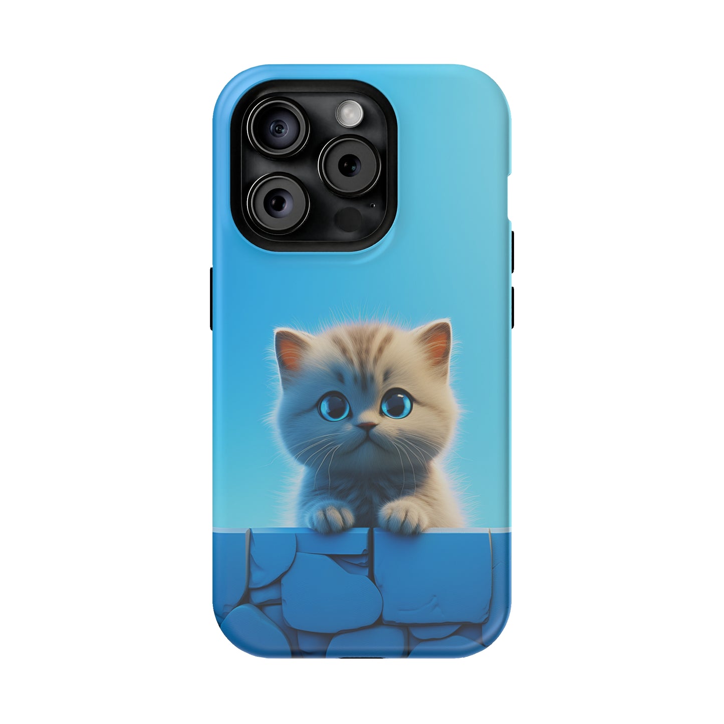 Cute Cat in Blue Sky MagSafe Durable Case: Style Meets Protection 📱✨
Upgrade your device with Rima Gallery's Cute Cat in Blue Sky MagSafe Durable Case. This case is-Blue Sky (iPhone MagSafe Case)