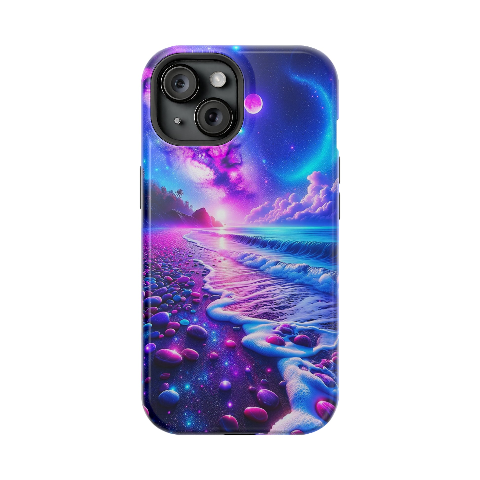 Cosmic Shoreline (iPhone MagSafe Case)Cosmic Shoreline MagSafe Durable Case: Style Meets Protection 📱✨
Upgrade your device with Rima Cosmic Shoreline Heartbeat MagSafe Durable Case. This case isn’t justRimaGallery