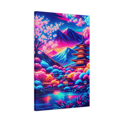 Neon Blossom Dreams (Canvas)Neon Blossom Dreams (Canvas  Matte finish, stretched, with a depth of 1.25 inches)
Struggling with low-quality canvases? Switch to RimaGallery! Our canvases are moreRimaGallery