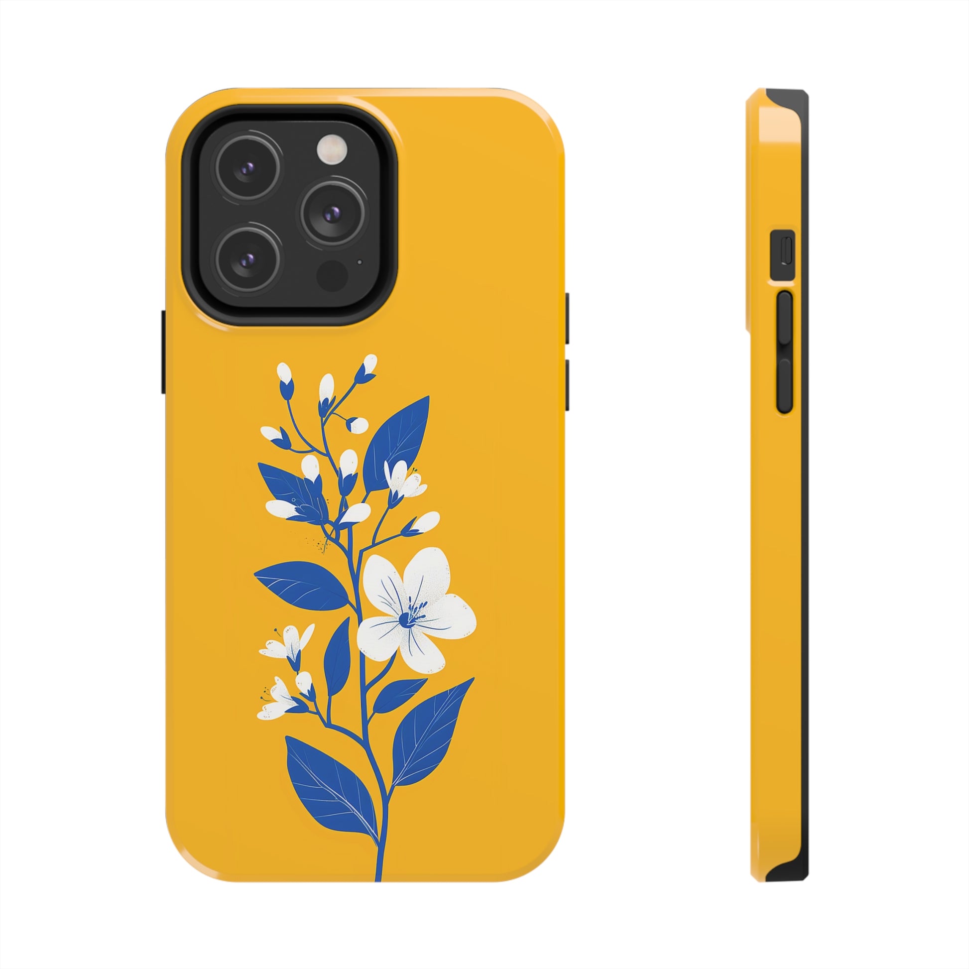 Indigo Bloom (iPhone Case 11-15)Discover unmatched security and style for your iPhone 11-15 with RIMA's Case. Durable, glossy, and chic. Click to protect in style!RimaGallery