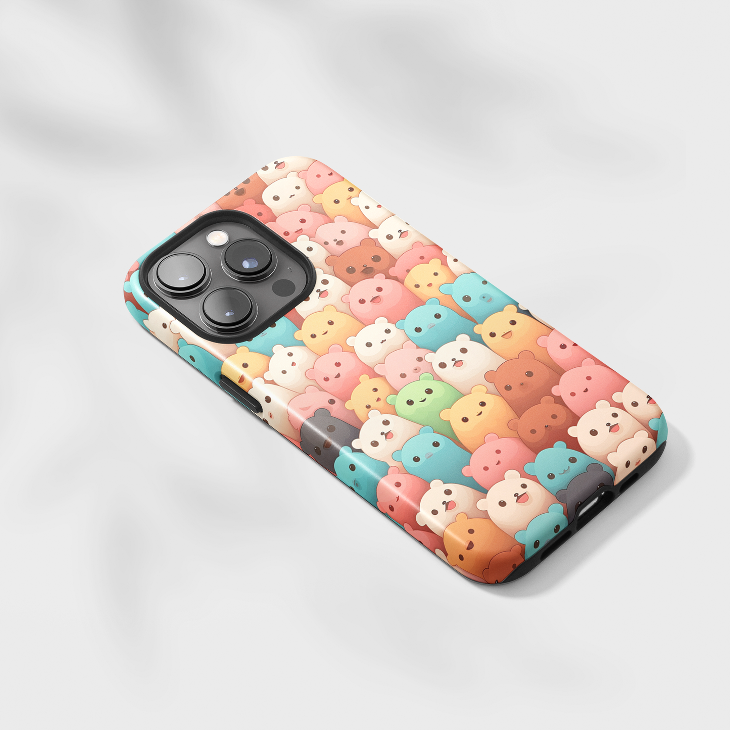 Bearable Cuteness (iPhone Case 11-15)Upgrade Your iPhone with RIMA's Tough Case: Combining sleek style and unmatched protection for iPhone 11-15 models. Durable, fashionable, and eco-friendly. Shop now RimaGallery