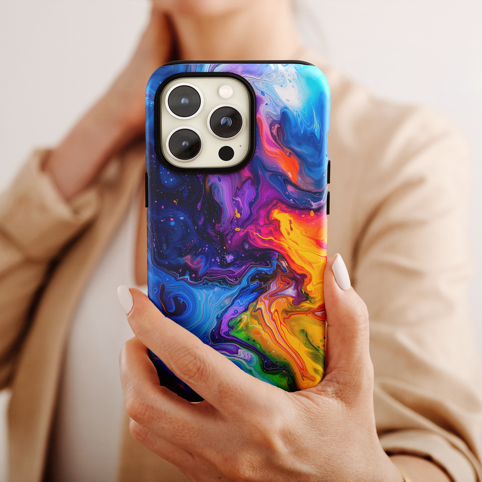 Elixir Tints (iPhone MagSafe Case)Rima Gallery presents the exclusive Elixir Tints MagSafe Durable Case. Experience advanced protection, MagSafe functionality, and artistic flair. Embrace style and sRimaGallery