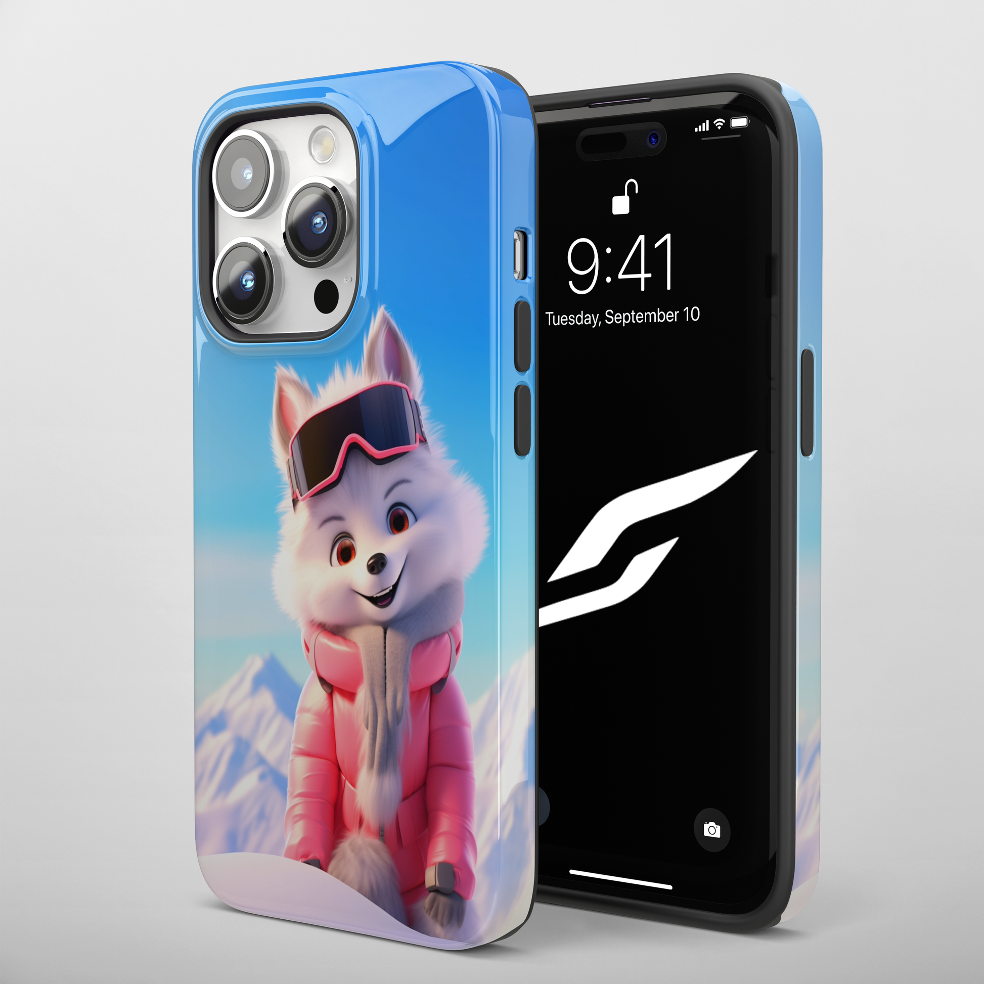 Snow Princess Husky (iPhone Case 11-15)Tech-Forward &amp; Durable iPhone Case: "Discover the RIMA Tough Phone Case - the ultimate fusion of technology and design for iPhone 11 to 15. Boasting advanced shoRimaGallery