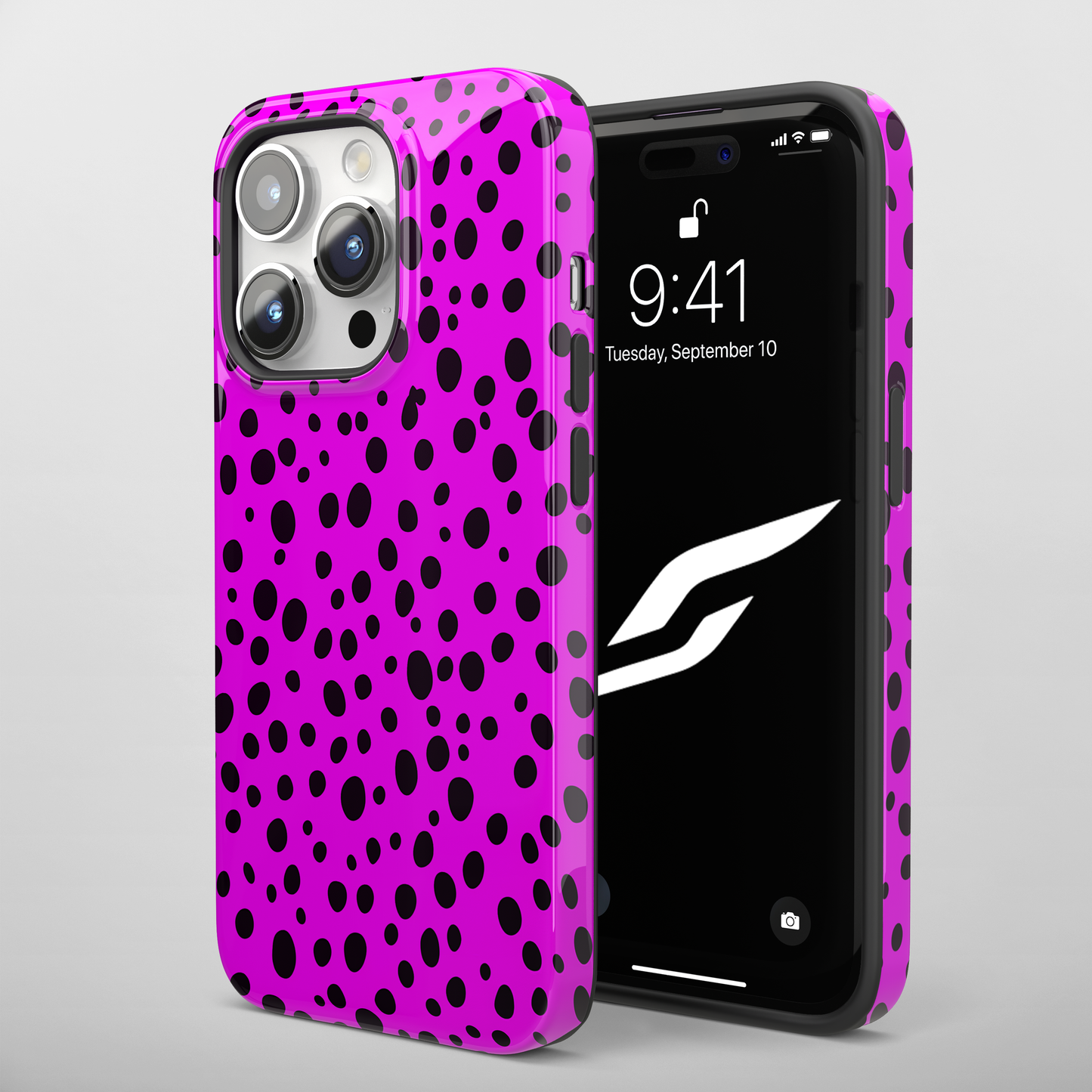 Dotted Delight - Purple (iPhone Case 11-15)