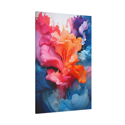 Liquid Dreamscape (Canvas)Liquid Dreamscape (Canvas  Matte finish, stretched, with a depth of 1.25 inches) Elevate your décor with RimaGallery’s responsibly made art canvases. Our eco-friendlRimaGallery