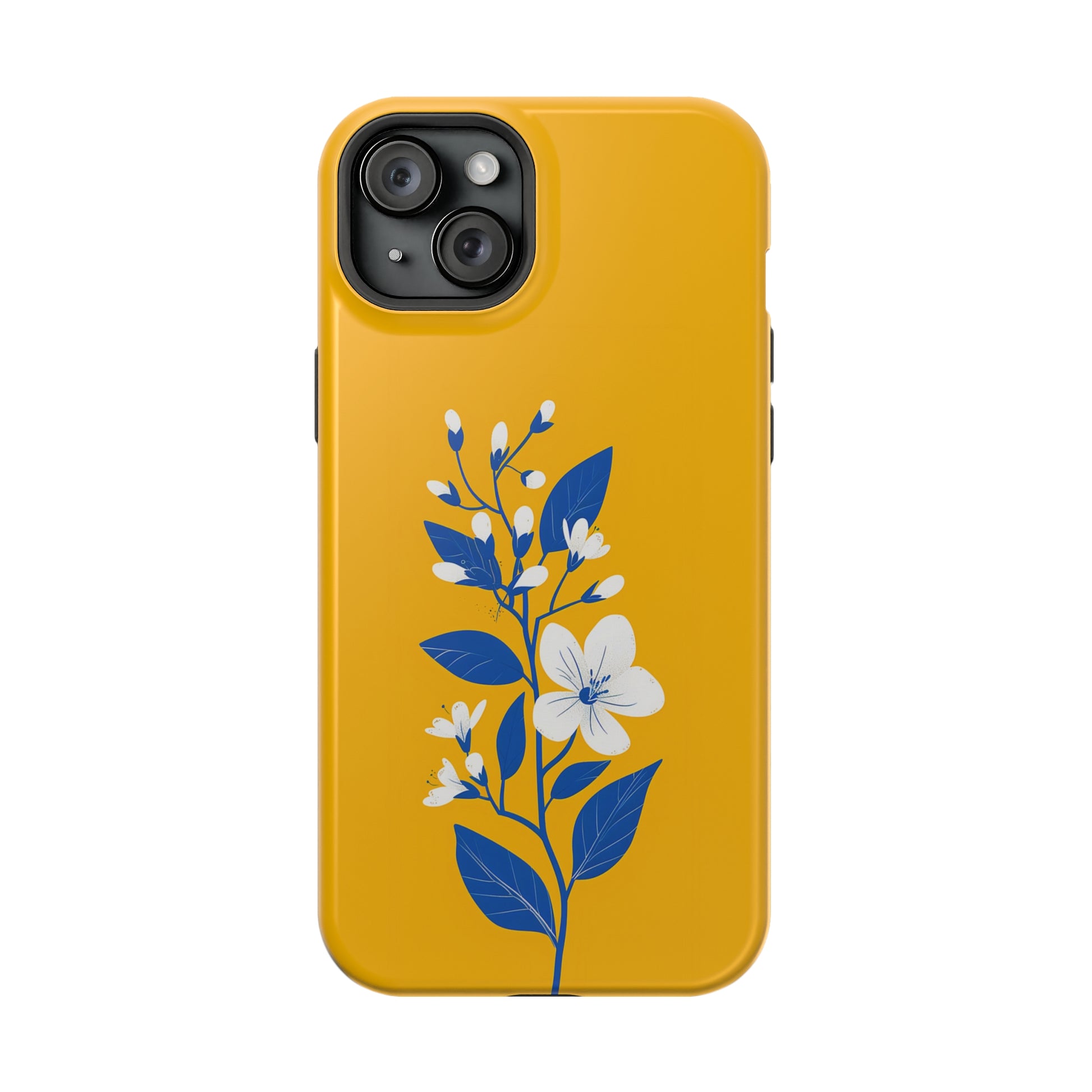 Indigo Bloom (iPhone MagSafe Case)Upgrade your phone's safety and style with Rima Gallery's Boo Beauty MagSafe Case. Dual-layer protection meets stunning design. Shop now for seamless MagSafe compatiRimaGallery