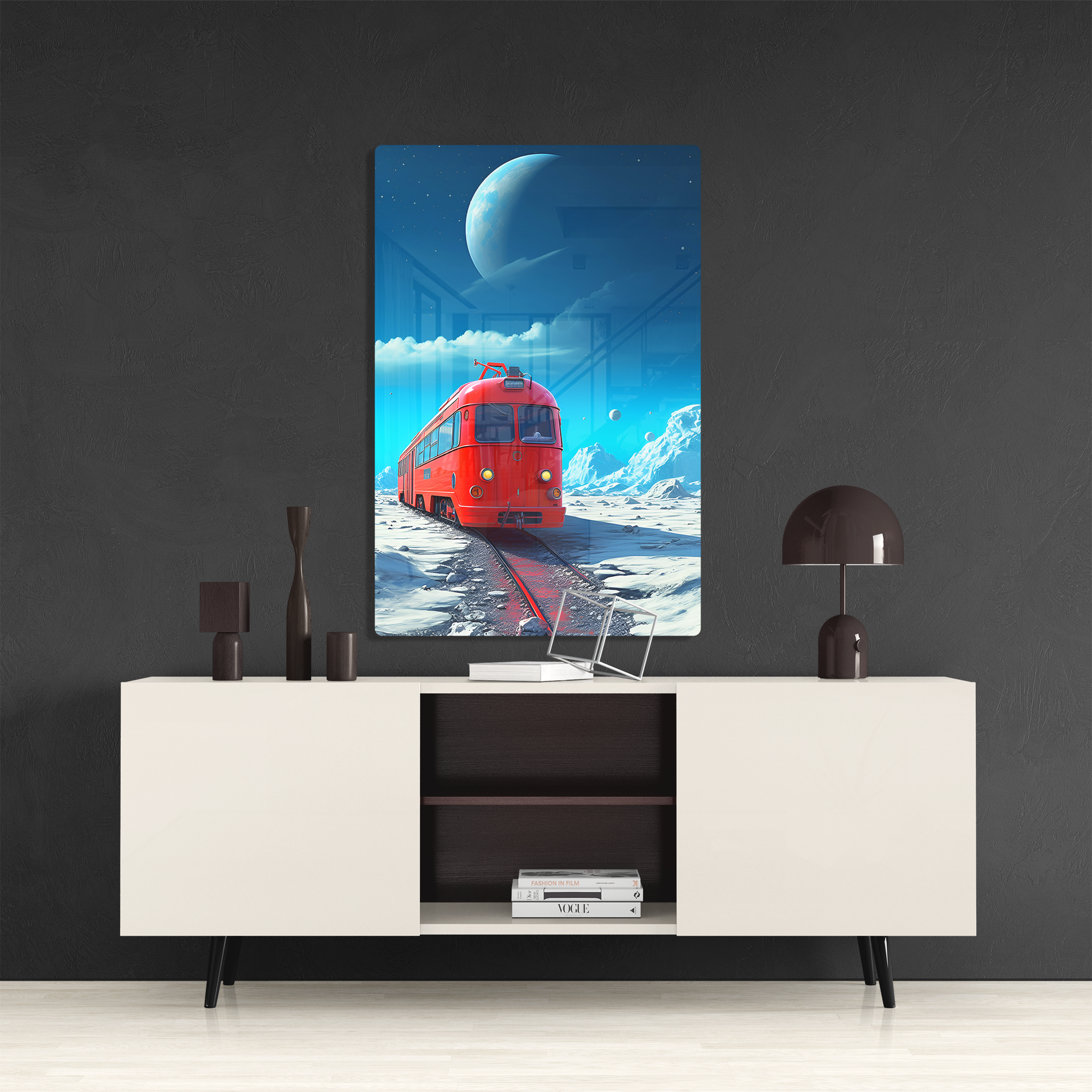 Crimson Tracks (Acrylic)Crimson Tracks
 Transform your space with our elegant Acrylic Prints, where art meets modernity. Experience superior quality with high-grade acrylic and vibrant, lifRimaGallery