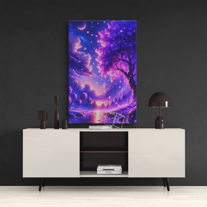 Twilight Bloomfall (Canvas)Twilight Bloomfall (Canvas  Matte finish, stretched, with a depth of 1.25 inches)
Make an art statement with RimaGallery's responsibly made canvases. Eco-friendly coRimaGallery