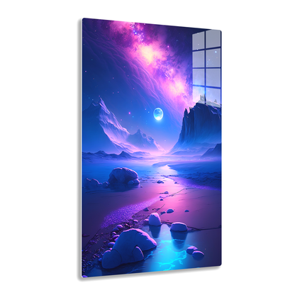 Celestial Shoreline (Acrylic)Celestial Shoreline Discover the epitome of modern art with our Acrylic Prints 🌠, merging contemporary elegance with artistic mastery. An ideal choice for those seeRimaGallery