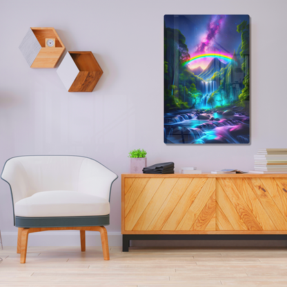 Galactic Falls (Acrylic)Galactic Falls acrylic print - Achieve gallery-quality art with a glass-like acrylic finish. Seamlessly display your chosen image on a sleek 1⁄4” panel. Ready-to-hanRimaGallery