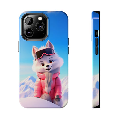 Snow Princess Husky (iPhone Case 11-15)Tech-Forward &amp; Durable iPhone Case: "Discover the RIMA Tough Phone Case - the ultimate fusion of technology and design for iPhone 11 to 15. Boasting advanced shoRimaGallery