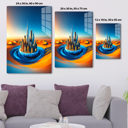 Aqua Metropolis (Acrylic)Aqua Metropolis
Elevate your home with our rimagallery Acrylic Prints. Offering a stunning glass-like appearance and superior quality, these prints transform any rooRimaGallery