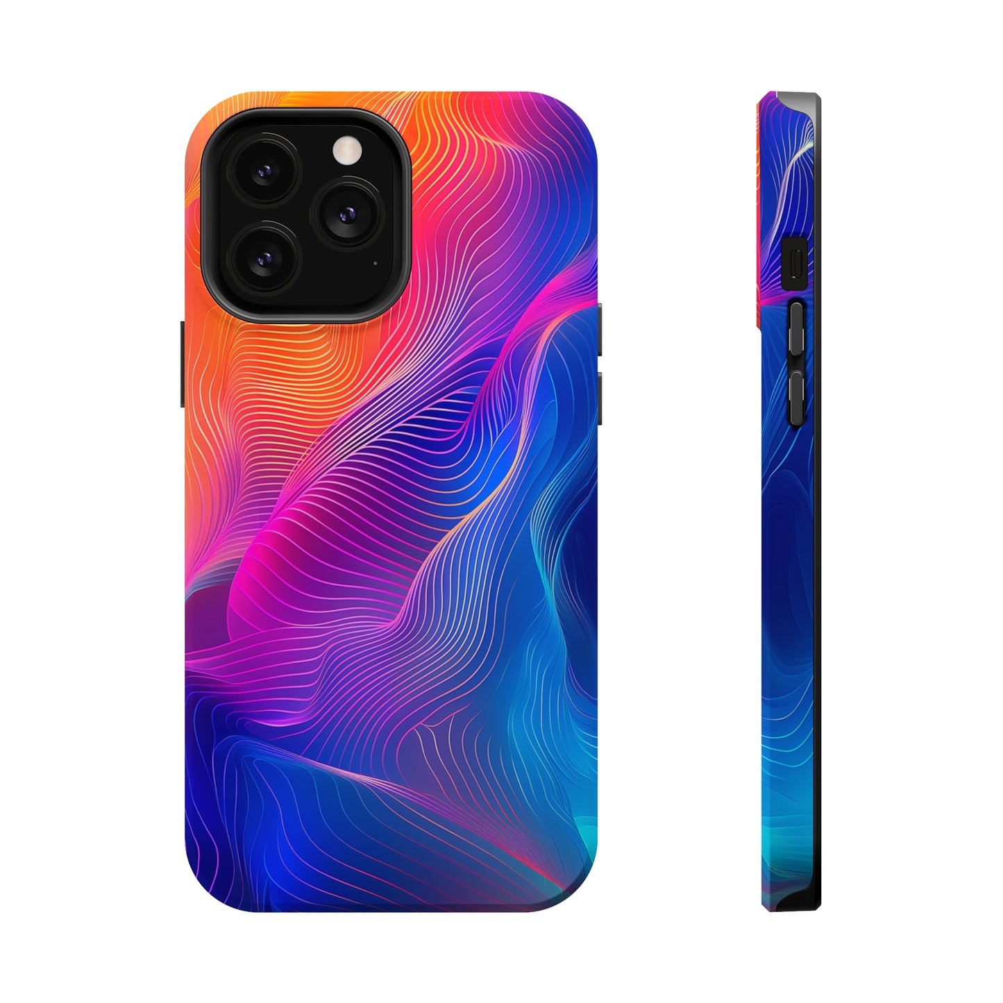 Colorflow Essence (iPhone MagSafe Case)Rima Gallery presents the exclusive Psychedelic Flow MagSafe Durable Case For iphone 13, 14, 15, Pro, Max. Upgrade to our iPhone 13-15 MagSafe Case: Dual-layer proteRimaGallery