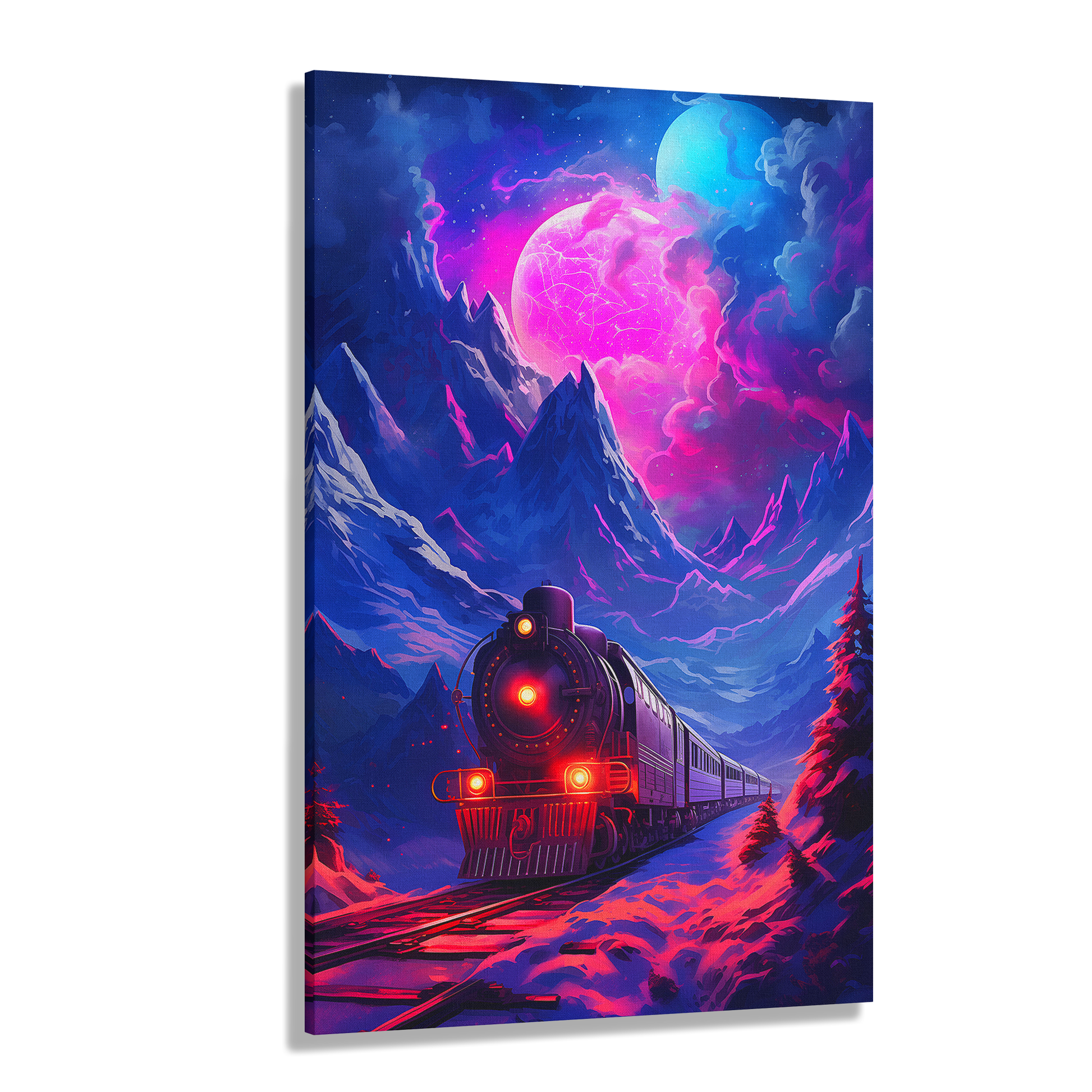 Polar Express Luminescence (Canvas)Polar Express Luminescence (Canvas  Matte finish, stretched, with a depth of 1.25 inches)
Struggling with low-quality canvases? Switch to RimaGallery! Our canvases aRimaGallery