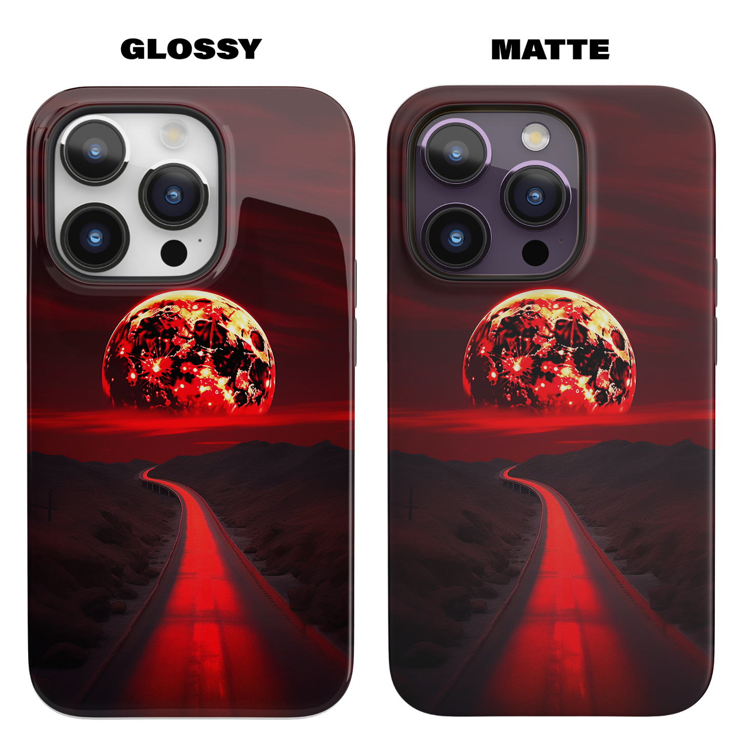 Crimson Eclipse (iPhone MagSafe Case)