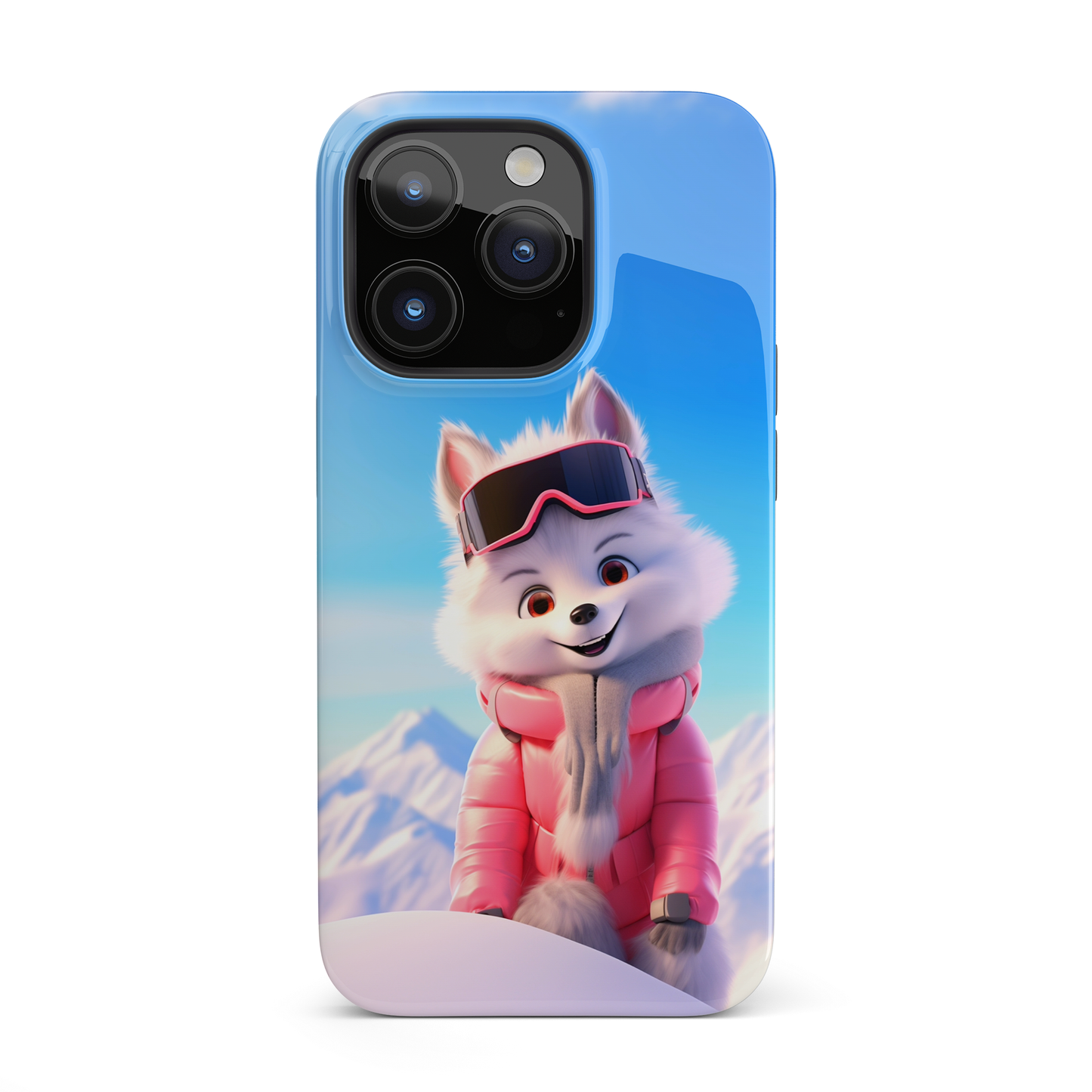 Snow Princess Husky (iPhone Case 11-15)Tech-Forward &amp; Durable iPhone Case: "Discover the RIMA Tough Phone Case - the ultimate fusion of technology and design for iPhone 11 to 15. Boasting advanced shoRimaGallery