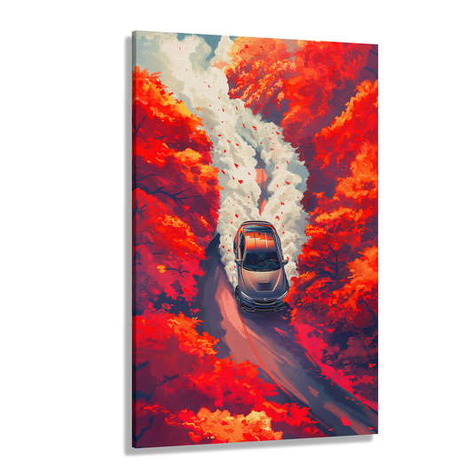 Autumn Drive (Canvas)A drift car journey through a fiery autumnal forest on canvas prints. Shop now for innovative products designed to enhance your digital lifestyle. Fast shipping!RimaGallery