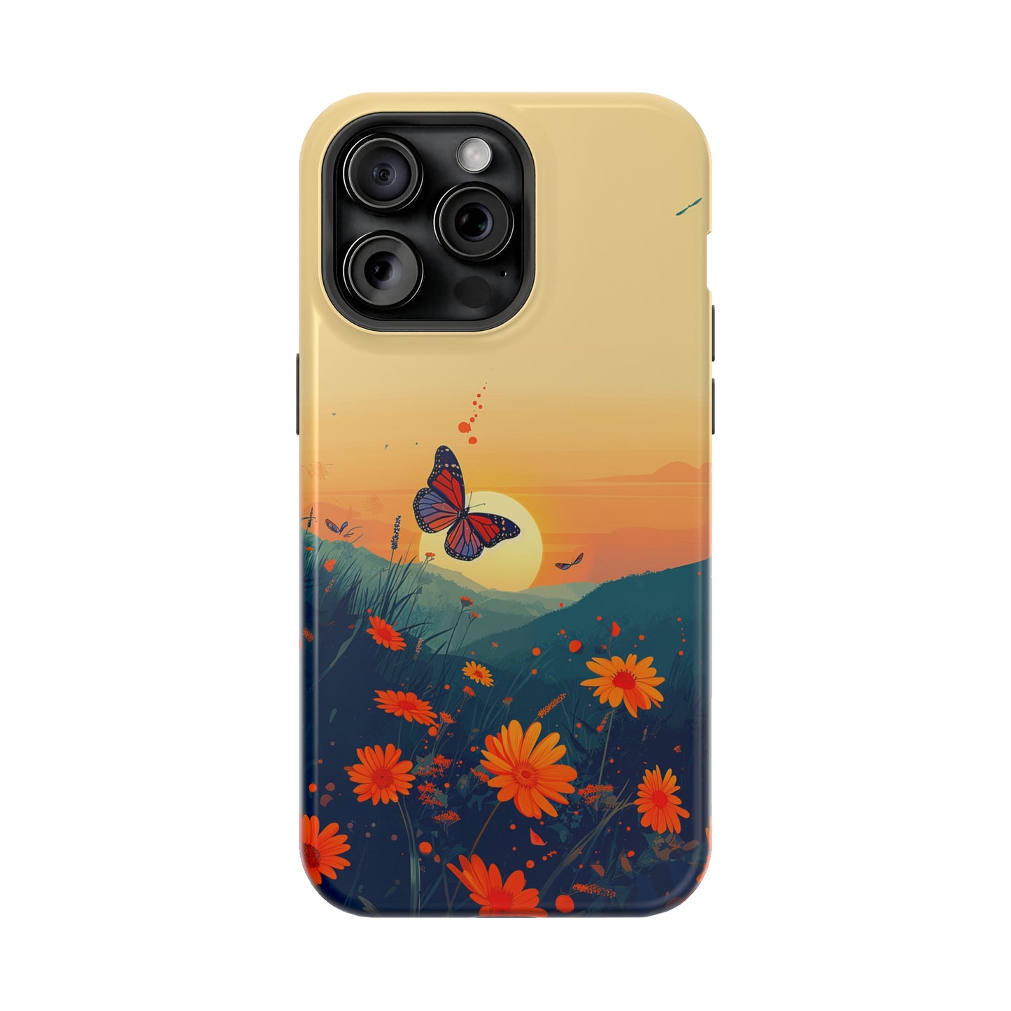 Flutter Bloom (iPhone MagSafe Case)Flutter Bloom Revolutionize your iPhone's look and feel with RIMA Tough Phone Case – ultimate protection meets elegant style for iPhone 11-15. Grab yours now! 🛡️📱RimaGallery