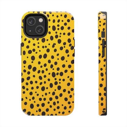 Dotted Delight - Yellow (iPhone Case 11-15)