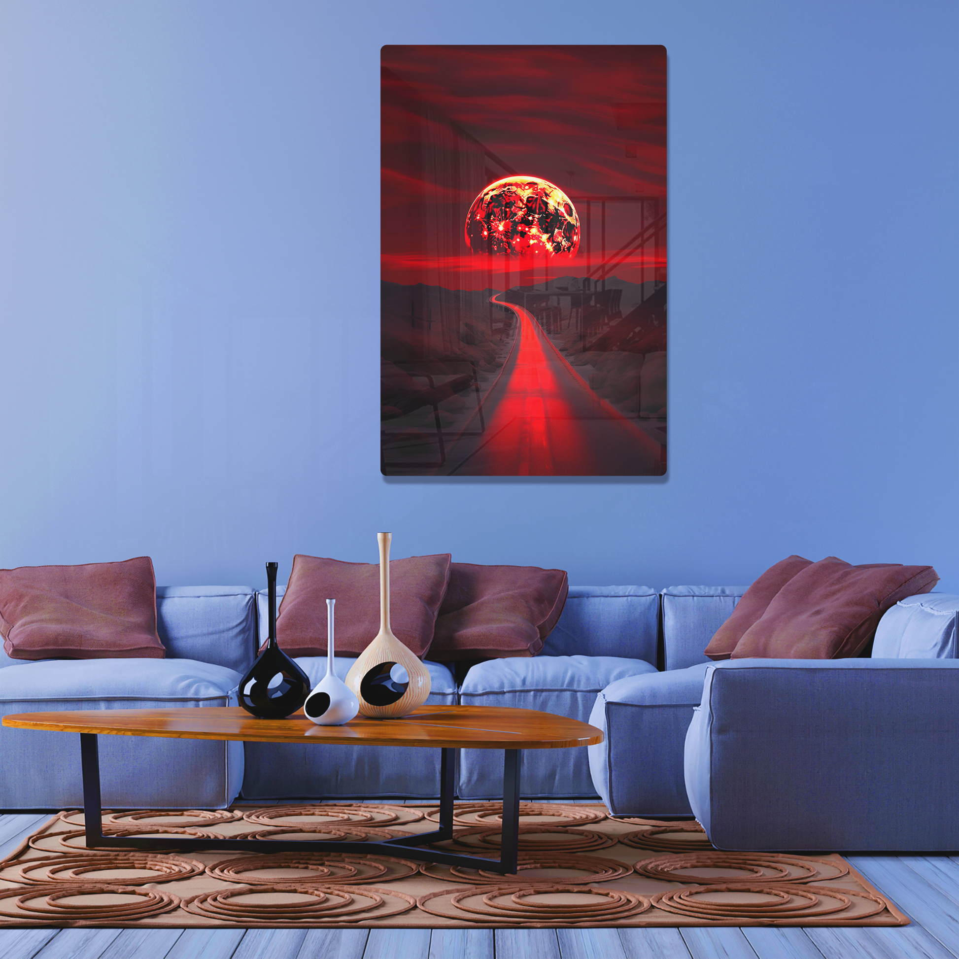 Crimson Eclipse (Acrylic)Discover the epitome of modern art with our Acrylic Prints 🌠, merging contemporary elegance with artistic mastery. An ideal choice for those seeking to refine theirRimaGallery