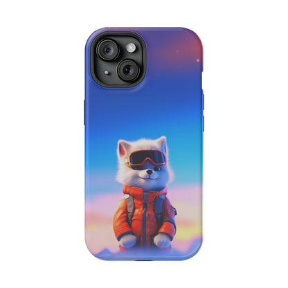 Ski Patrol Pup (iPhone MagSafe Case)Ski Patrol Pup Husky MagSafe Durable Case: Style Meets Protection 📱✨
Upgrade your device with Rima Gallery's Ski Patrol Pup MagSafe Durable Case. This case isn’t juRimaGallery