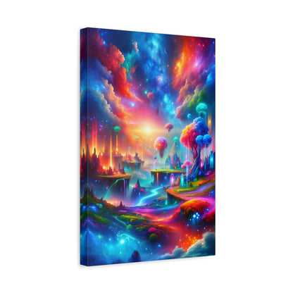 Vivid Dreamscape Fusion (Canvas)Engaging Introductory Paragraph:
Struggling with low-quality canvases? Switch to RimaGallery! Our canvases are more than just a purchase; they're a statement of qualRimaGallery