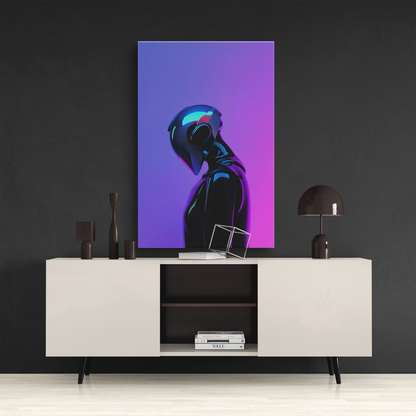 Neon Cyber Visor (Canvas)Neon Cyber Visor (Canvas  Matte finish, stretched, with a depth of 1.25 inches)
RimaGallery canvases - ethically made art prints on sustainably sourced, eco-friendlyRimaGallery