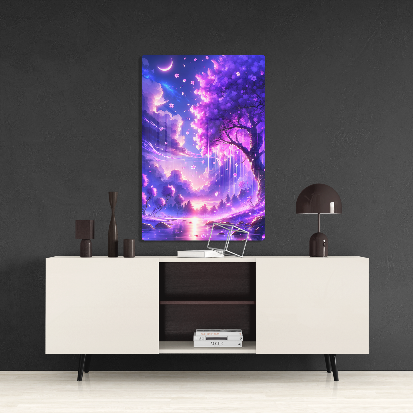 Twilight Bloomfall (Acrylic)Twilight Bloomfall
Discover the Modern Elegance of Acrylic: Elevate your decor with our acrylic wall art, offering a stunning, glass-like effect that brings any imagRimaGallery